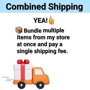 BUY MORE THEN 1 ITEM FROM SAME SELLER NO ADDITONAL SHIPPING CHARGE